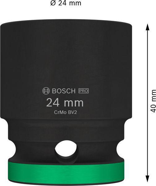 8004039390 - Detailbild3_Steckschlüsseleinsatz PRO Impact 1/2Zoll SW24 M16 Standard Außen-D.30/35,4mm