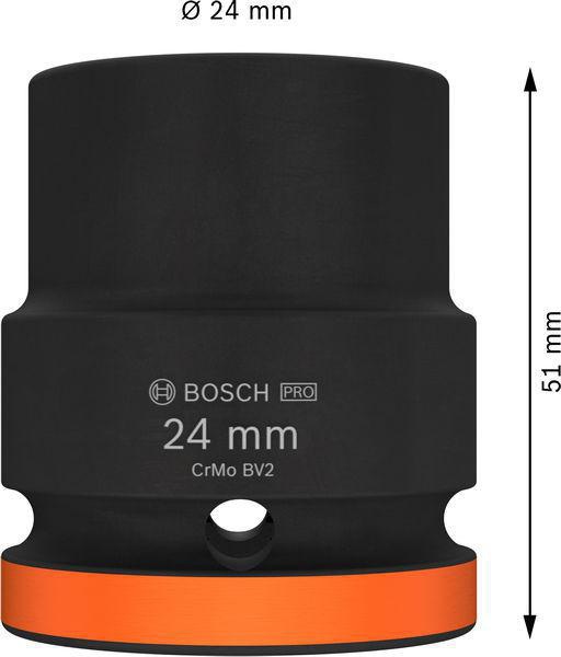 8004039396 - Detailbild2_Steckschlüsseleinsatz PRO Impact 3/4Zoll SW24 M16 Standard Außen-D.38,9/44mm