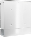 8004221547 - Detailbild2_Briefkastenset NewYork 850 W H.405mm B.364mm T.110mm weiß verzinkter STA