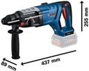 8004257134 - Detailbild5_Akku-Bohrhammer GBH 18V-28 D 18V 28mm 3,4 J SDS-plus XL-BOXX BOSCH