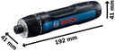 8004257135 - Detailbild5_Akku-Schrauber GO 3 Mini Case Prof.3,6V 2Ah 306-396min-¹ i.Koffer BOSCH