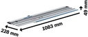 8004257176 - Detailbild4_Führungsschiene FSN 740 X f. Materiallängen 740mm BOSCH