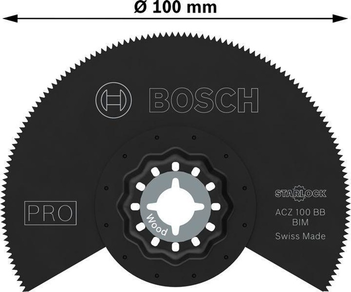 8004257179 - Detailbild_Segmentsägeblatt/-Satz PRO ACZ 100 BB D.100mm Starlock BOSCH