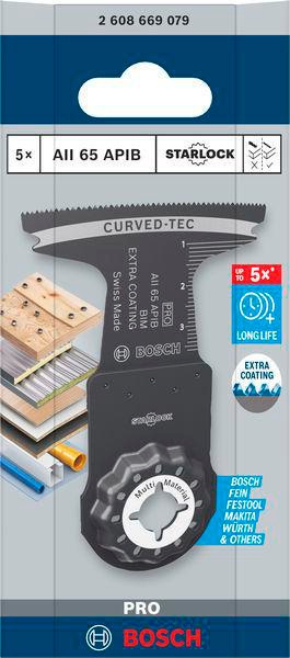 8004257187 - Detailbild_Tauchsägeblatt PRO AII65APIB B.40mm Eintauch-T.65mm 5 St.Starlock BOSCH