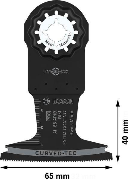 8004257188 - Detailbild_Tauchsägeblatt PRO AII65APIB B.40mm Eintauch-T.65mm 10 St.Starlock BOSCH