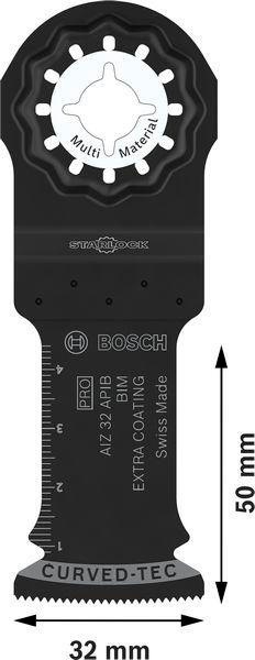 8004257201 - Detailbild2_Tauchsägeblatt PRO AIZ 32 APIB B.32mm Eintauch-T.50mm 10 St.Starlock BOSCH