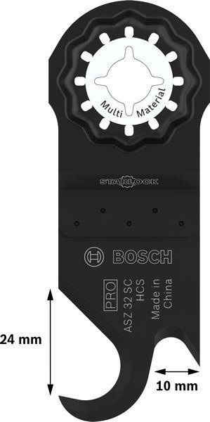 8004257211 - Detailbild4_Tauchsägeblatt PRO ASZ 32 SC Arbeits-B.24mm Tiefe 11mm BOSCH