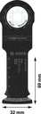 8004257232 - Detailbild2_Tauchsägeblatt PRO PAIZ 32 APB Arbeits-B.32mm Tiefe 60mm BOSCH