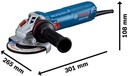 8004257241 - Detailbild5_Winkelschleifer GWS 12-125 S 1200W Scheiben-D.125mm M14 Drehz. 11000 1/min