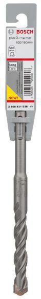 8004257271 - Detailbild5_Hammerbohrer Arbeits-L.100mm D.14mm L.160mm SDS plus-3 BOSCH
