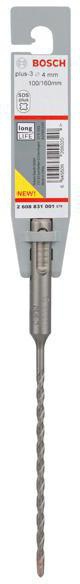 8004257297 - Detailbild_Hammerbohrer Arbeits-L.100mm D.4mm L.160mm SDS plus-3 BOSCH