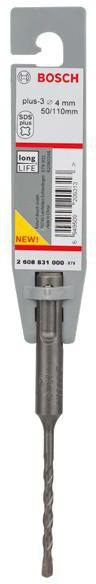 8004257298 - Detailbild5_Hammerbohrer Arbeits-L.50mm D.4mm L.110mm SDS plus-3 BOSCH