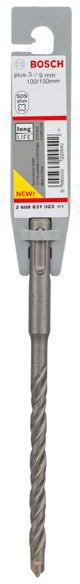 8004257320 - Detailbild5_Hammerbohrer Arbeits-L.100mm D.9mm L.160mm SDS plus-3 BOSCH