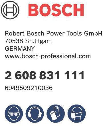 8004257333 - Detailbild_Hammerbohrer Arbeits-L.150mm D.6,5mm L.210mm SDS plus-3 10 St BOSCH