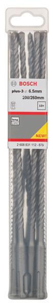8004257334 - Detailbild3_Hammerbohrer Arbeits-L.200mm D.6,5mm L.260mm SDS plus-3 10 St BOSCH