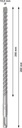 8004257360 - Detailbild5_Hammerbohrer PRO Arbeits-L.200mm D.10mm L.260mm SDS plus-5X BOSCH