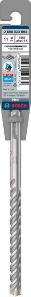 8004257366 - Detailbild5_Hammerbohrer PRO Arbeits-L.100mm D.11mm L.160mm SDS plus-5X BOSCH