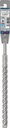 8004257391 - Detailbild2_Hammerbohrer PRO SDS plus-5X D.15,0mm Arbeits-L.200mm L.260mm SDS plus 1 St.