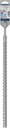 8004257404 - Detailbild2_Hammerbohrer PRO SDS plus-5X D.18,0mm Arbeits-L.400mm L.450mm SDS plus 1 St.