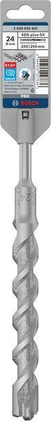 8004257416 - Detailbild_Hammerbohrer PRO D.24mm Arbeits-L.200mm L.250mm SDS plus-5X BOSCH