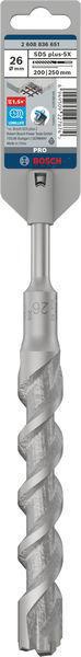 8004257420 - Detailbild_Hammerbohrer PRO D.26mm Arbeits-L.200mm L.250mm SDS plus-5X BOSCH
