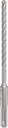 8004257438 - Detailbild_Hammerbohrer PRO SDS plus-5X D.6,0mm Arbeits-L.100mm L.160mm SDS plus