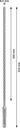 8004257443 - Detailbild3_Hammerbohrer PRO D.6mm Arbeits-L.250mm L.310mm SDS plus-5X BOSCH
