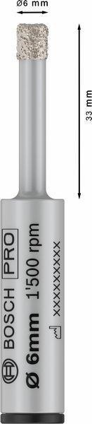 8004257485 - Detailbild5_Keramikbohrer PRO Ceramic dry D.6mm Arbeits-L.33mm Schaft 13mm BOSCH