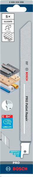 8004257526 - Detailbild5_Säbelsägeblatt PRO Pallet Repair S1135VFR Blatt L.225mm B.19mm BIM 5 St