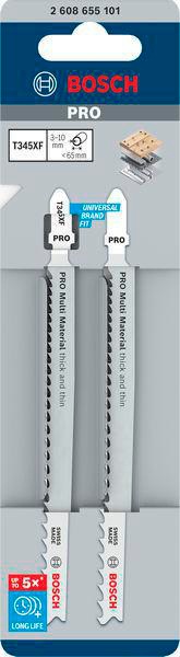 8004257540 - Detailbild5_Stichsägeblatt PRO Multi Material thick and thin T345XF L.132mm BIM 2,4-5mm 2 St