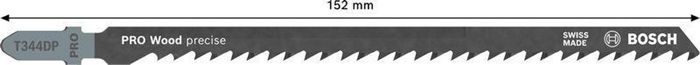 8004257552 - Detailbild5_Stichsägeblatt PRO Wood precise T344DP L.152mm HCS Zahnteilung 4mm 2 St BOSCH