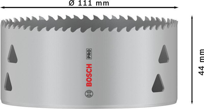 8004257574 - Detailbild3_Lochsäge PRO Multi Material D.111mm Arbeits-L.44mm m.Gewinde BOSCH