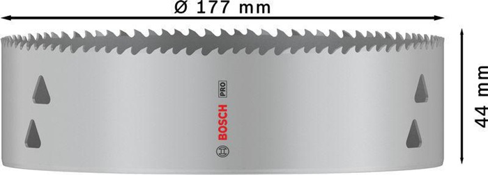 8004257586 - Detailbild4_Lochsäge PRO Multi Material D.177mm Arbeits-L.44mm m.Gewinde BOSCH