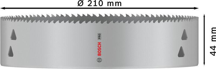 8004257590 - Detailbild_Lochsäge PRO Multi Material D.210mm Arbeits-L.44mm m.Gewinde BOSCH