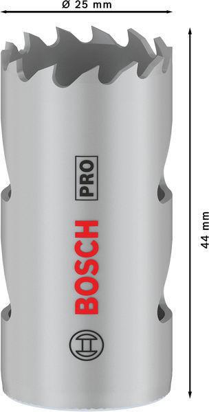 8004257593 - Detailbild2_Lochsäge PRO Multi Material D.25mm Arbeits-L.44mm m.Gewinde BOSCH