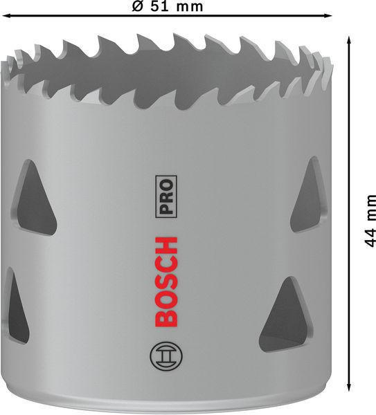 8004257608 - Detailbild3_Lochsäge PRO Multi Material D.51mm Arbeits-L.44mm m.Gewinde BOSCH