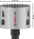 8004257673 - Detailbild_Lochsäge PRO Multi Material PC Plus D.65mm Arbeits-L.44mm BOSCH