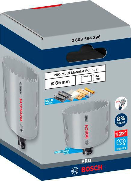 8004257673 - Detailbild2_Lochsäge PRO Multi Material PC Plus D.65mm Arbeits-L.44mm BOSCH