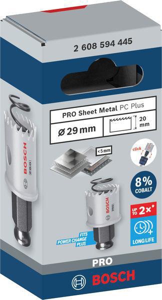 8004257697 - Detailbild3_Lochsäge PRO Sheet Metal PC Plus D.29mm Arbeits-L.20mm BOSCH
