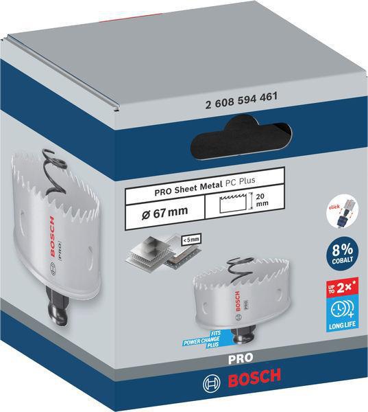 8004257713 - Detailbild5_Lochsäge PRO Sheet Metal PC Plus D.67mm Arbeits-L.20mm BOSCH