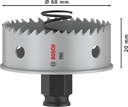 8004257714 - Detailbild_Lochsäge PRO Sheet Metal PC Plus D.68mm Arbeits-L.20mm BOSCH