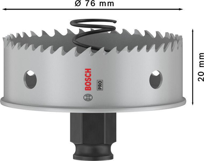 8004257717 - Detailbild_Lochsäge PRO Sheet Metal PC Plus D.76mm Arbeits-L.20mm BOSCH