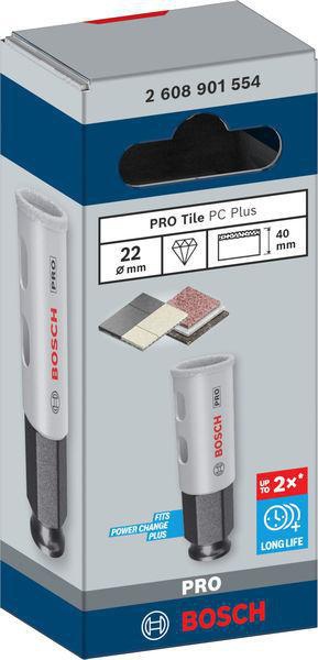 8004257724 - Detailbild_Lochsäge PRO Tile PC Plus D.22mm HS BOSCH