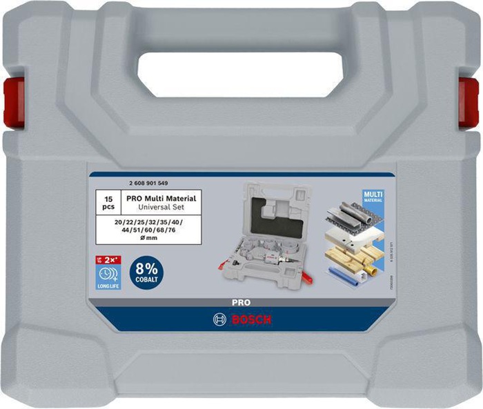 8004257745 - Detailbild2_Lochsägen-Set PRO Multi Material 15tlg. D.20-76mm BOSCH