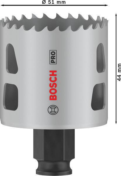 8004257755 - Detailbild2_Lochsägen PRO Multi Material PC Plus D.51mm Arbeits-L.44mm 24 St BOSCH