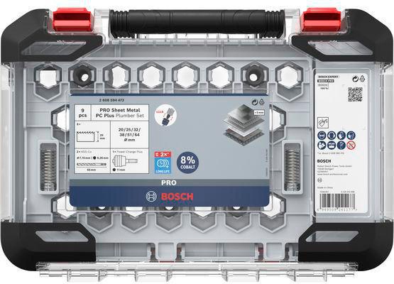 8004257779 - Detailbild5_Lochsägen-Set PRO Sheet Metal PC Plus 8tlg. D.20-64mm Arbeits-L.20mm BOSCH