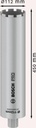 8004257855 - Detailbild5_Diamantbohrkrone PRO D.112mm Arbeits-L.450mm Schaft 1 1/4Zoll UNC