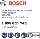 8004257879 - Detailbild_Schleifscheibe C450 Standard for General Purpose D.125mm K100 8 Löcher BOSCH