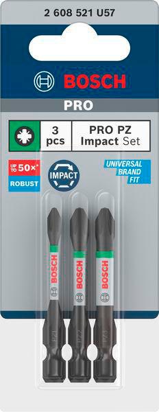 8004257941 - Detailbild_Bit-Set PRO 3tlg. L.55mm PZ1, PZ2, PZ3 BOSCH