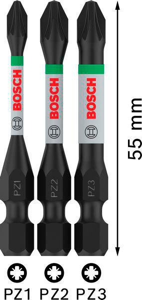 8004257941 - Detailbild2_Bit-Set PRO 3tlg. L.55mm PZ1, PZ2, PZ3 BOSCH